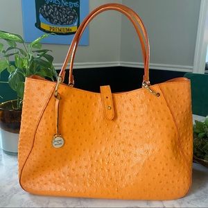 Dooney & Bourke Ostrich Leather Handbag